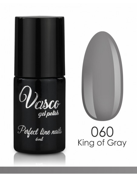 esmalte semipermanente Vasco 6ml King of Gray 060