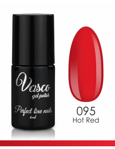 esmalte semipermanente Vasco 6ml Hot Red 095