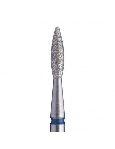 Fresa Staleks "Llama" Punta, Azul 2.1 Mm / Parte Activa 8 Mm