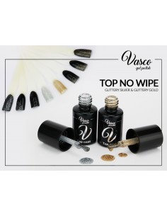 Top no wipe 6ml Glittery Silver 2