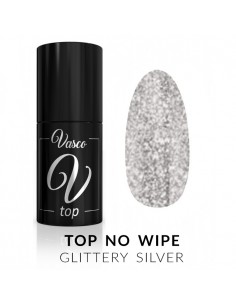 Vasco Top no wipe 6ml Glittery Silver